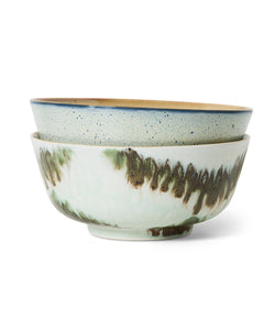 HKliving | 70S CERAMICS: RAMEN BOWL - MINIMALIST: TIDE