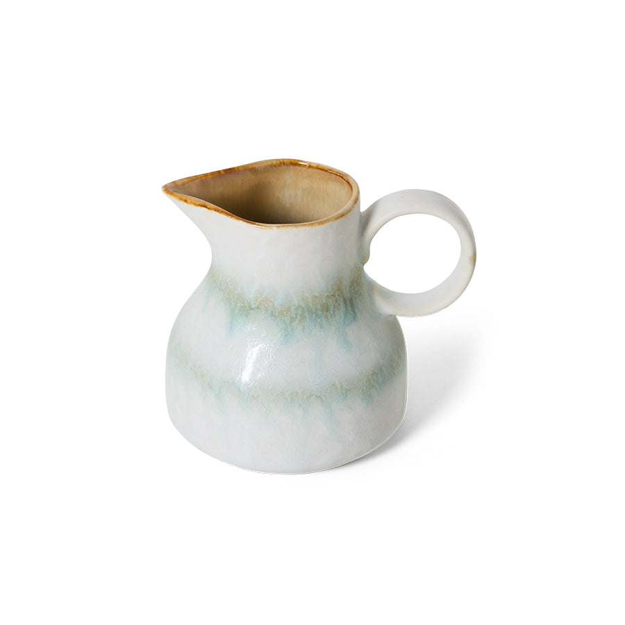HKliving | 70S CERAMICS: MILK JUG - PETAL