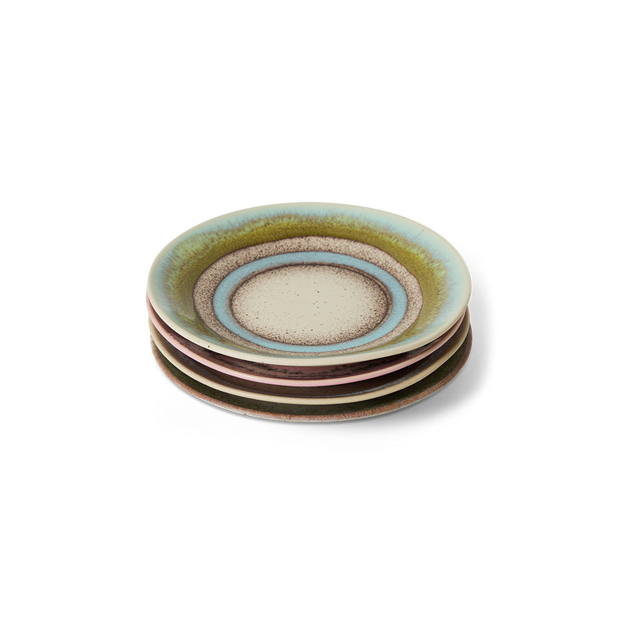HKliving | 70S CERAMICS: SAUCER - GLINT