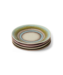 HKliving | 70S CERAMICS: SAUCER - GLINT