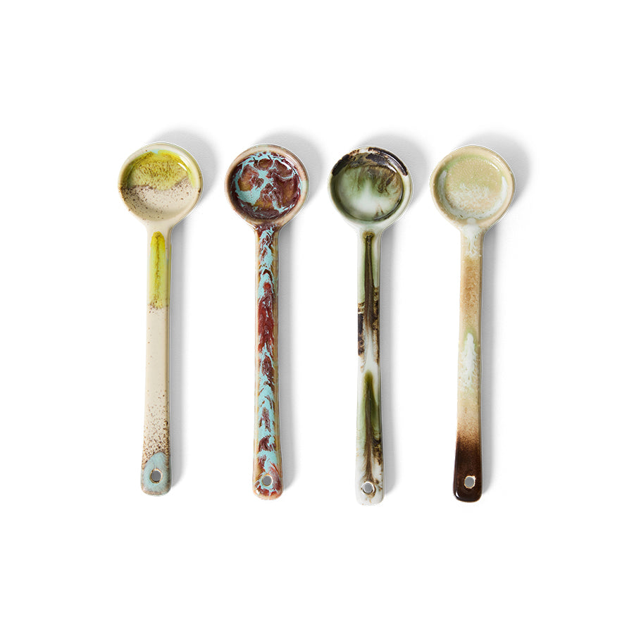 HKliving | 70S CERAMICS: SPOONS M - BLEND