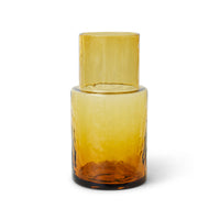 HKliving | TUBE CARAFE - AMBER