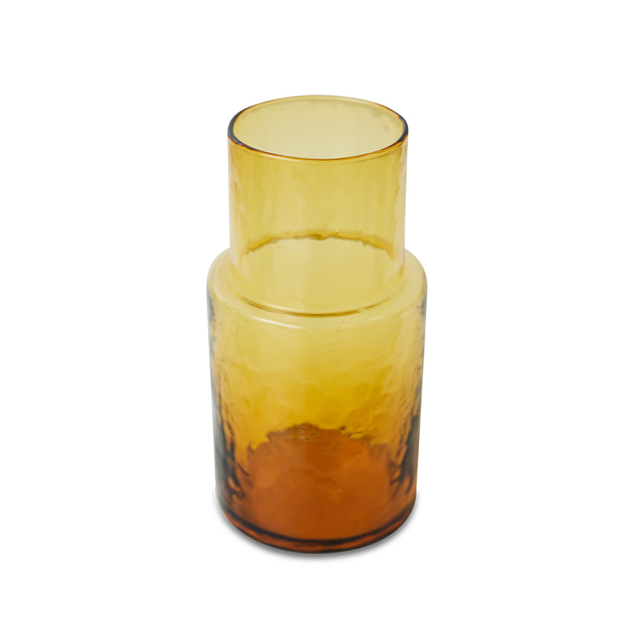 HKliving | TUBE CARAFE - AMBER