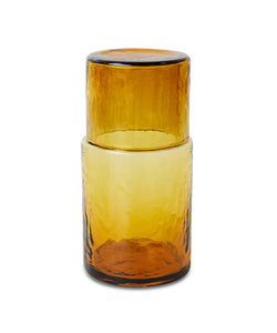 HKliving | TUBE CARAFE - AMBER