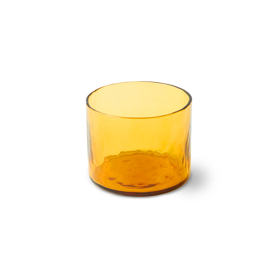 HKliving | TUBE GLASS - AMBER