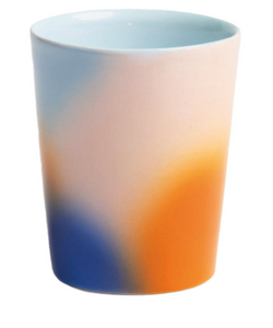 &k | MUG HUE LARGE - ORANGE BLUE PINK