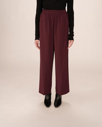 GRACE & MILA | NOBLESSE PANTS - BORDEAUX