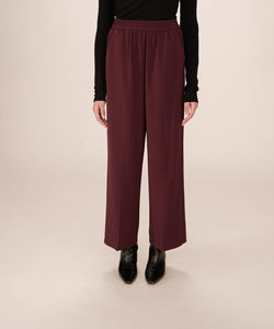 GRACE & MILA | NOBLESSE PANTS - BORDEAUX
