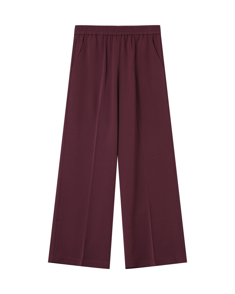 GRACE & MILA | NOBLESSE PANTS - BORDEAUX