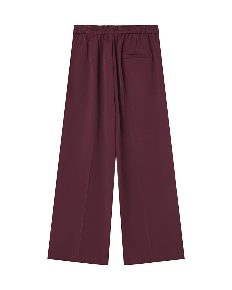 GRACE & MILA | NOBLESSE PANTS - BORDEAUX