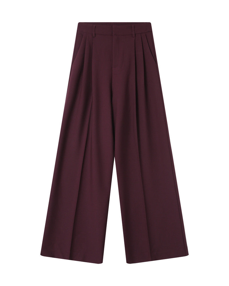 GRACE & MILA | STORY PANTALON - BORDEAUX