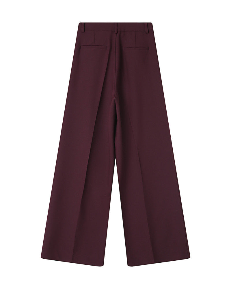GRACE & MILA | STORY PANTALON - BORDEAUX