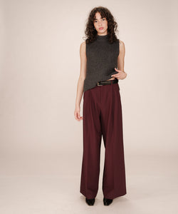 GRACE & MILA | STORY PANTALON - BORDEAUX