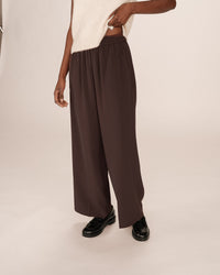GRACE & MILA | NOBLESSE PANTS - CHOCLATE