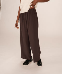 GRACE & MILA | NOBLESSE PANTS - CHOCLATE