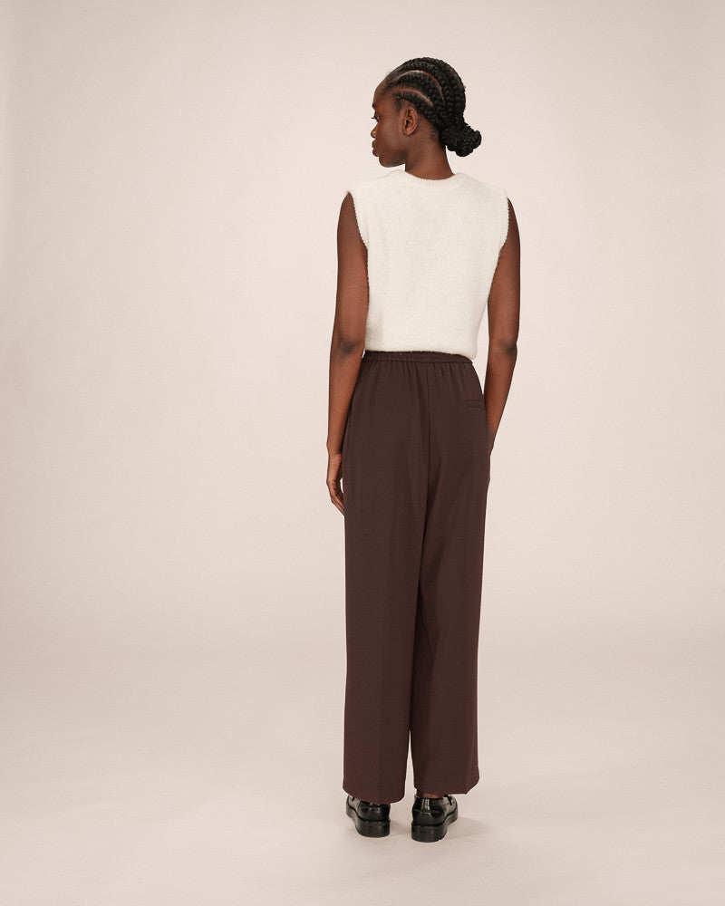 GRACE & MILA | NOBLESSE PANTS - CHOCLATE