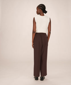 GRACE & MILA | NOBLESSE PANTS - CHOCLATE