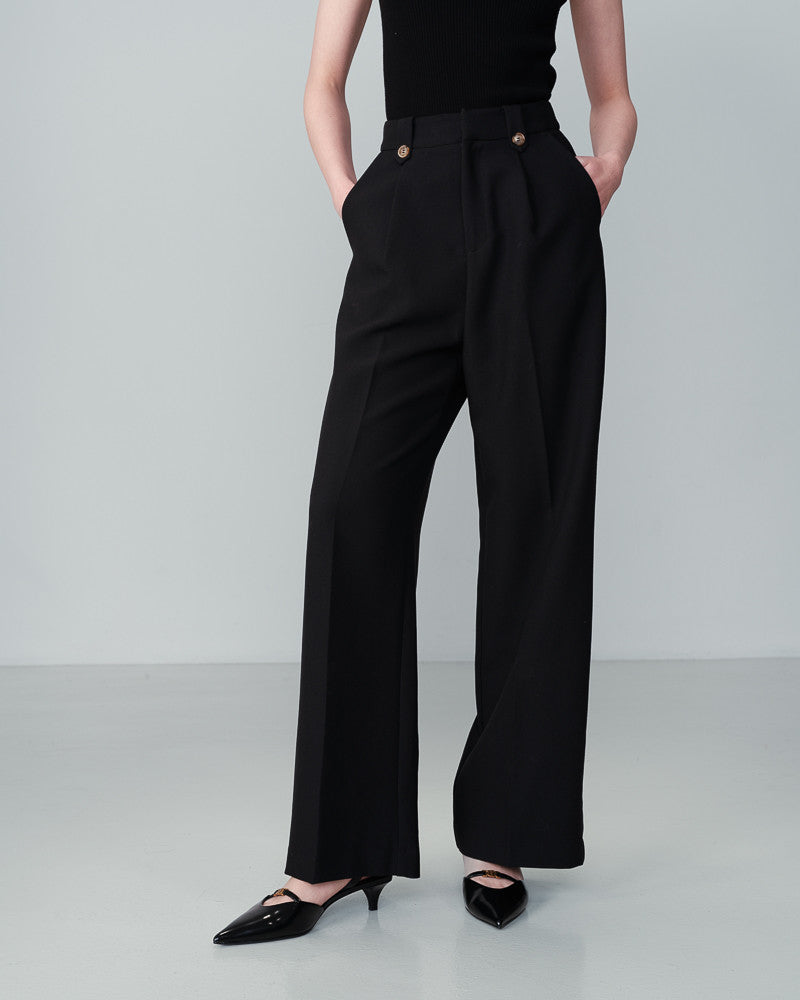 GRACE & MILA | NILAY PANTS - BLACK