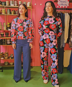 HARPER & YVE | CASSIE LS BLOUSE - MULTI FLOWER