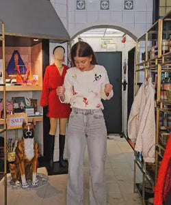 NÜMPH | WALLY PULLOVER - PRISTINE
