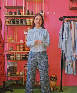 NOUS SOMMES LABELS | LEA TROUSERS - BLUE