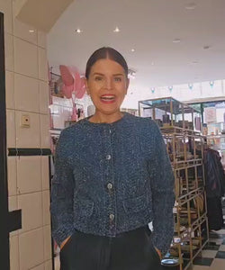 ASPEN DENIM JACKET - BLUE