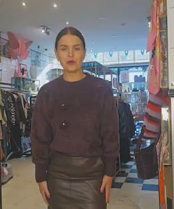 PUFFY PULLOVER - TAWNY PORT