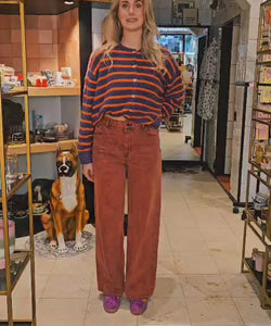 HARPER & YVE | YVE PANTS - BRICK RED