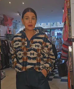 FLEECE PULLY - BEIGE