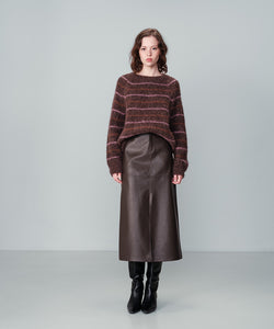 GRACE & MILA | NAUSICA PULLOVER - CHOCOLATE