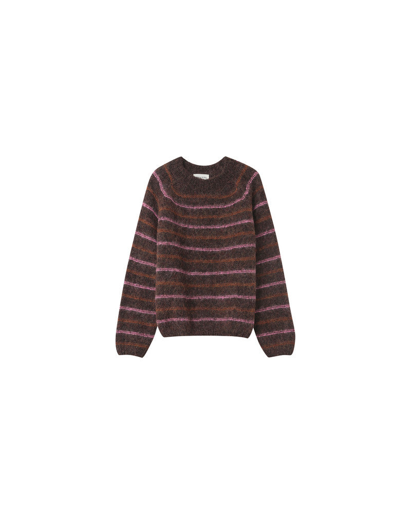 GRACE & MILA | NAUSICA PULLOVER - CHOCOLATE