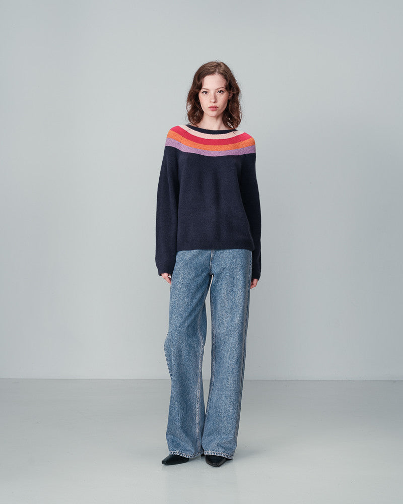 GRACE & MILA | NADY PULLOVER - NAVY