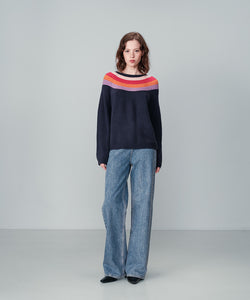 GRACE & MILA | NADY PULLOVER - NAVY