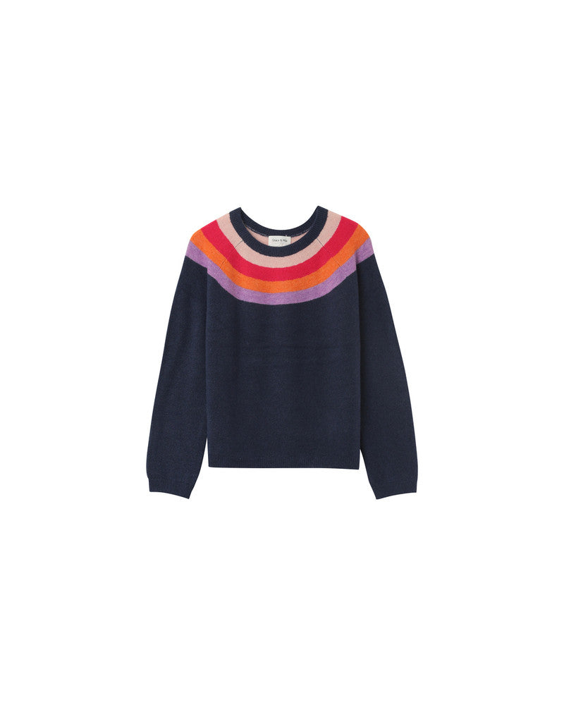 GRACE & MILA | NADY PULLOVER - NAVY