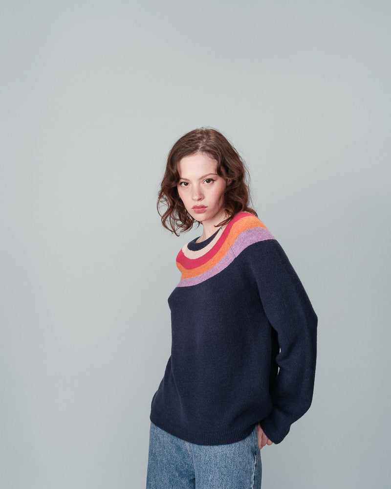 GRACE & MILA | NADY PULLOVER - NAVY