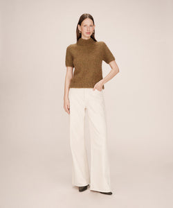 GRACE & MILA | SAULE SS PULLOVER - OLIVE