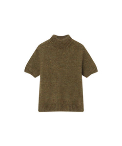 GRACE & MILA | SAULE SS PULLOVER - OLIVE