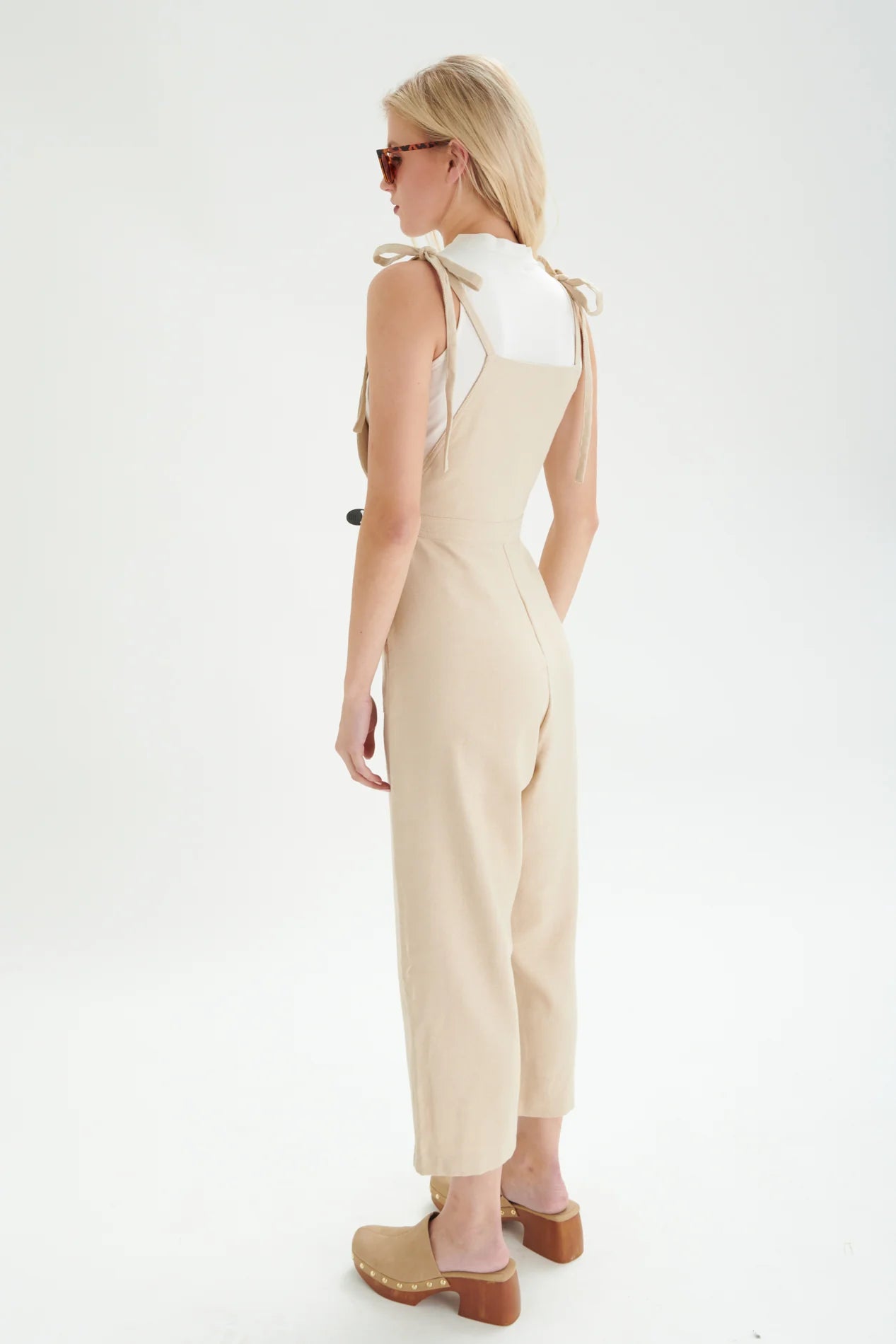 JULIE JUMPSUIT - BEIGE