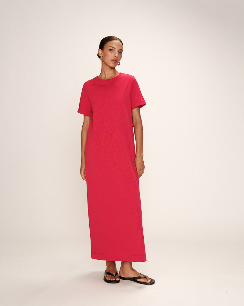 GRACE & MILA | ROSALIE DRESS - CERISE