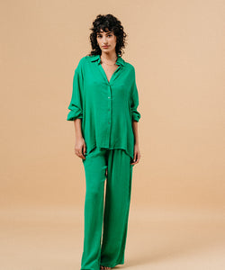 GRACE & MILA | MARKET BLOUSE - VERT