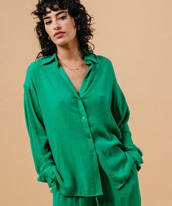 GRACE & MILA | MARKET BLOUSE - VERT