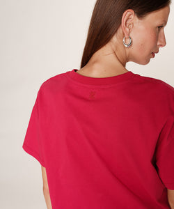 GRACE & MILA | RODIN T-SHIRT - CERISE