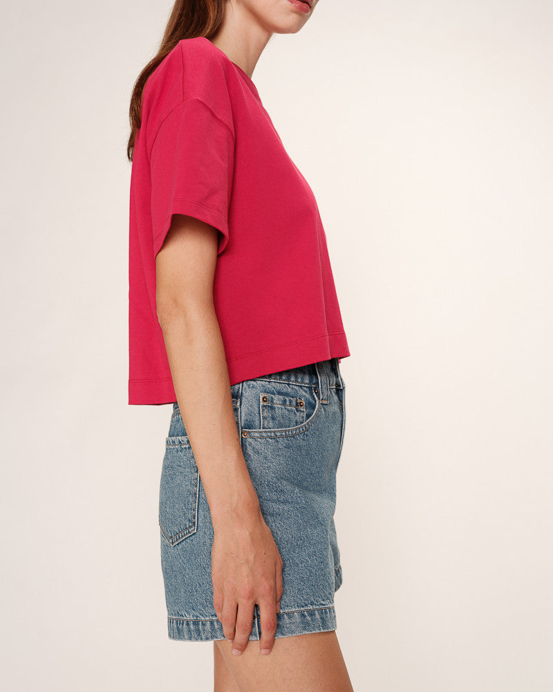 GRACE & MILA | RODIN T-SHIRT - CERISE