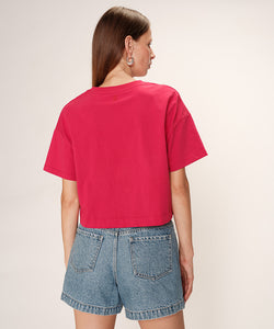 GRACE & MILA | RODIN T-SHIRT - CERISE
