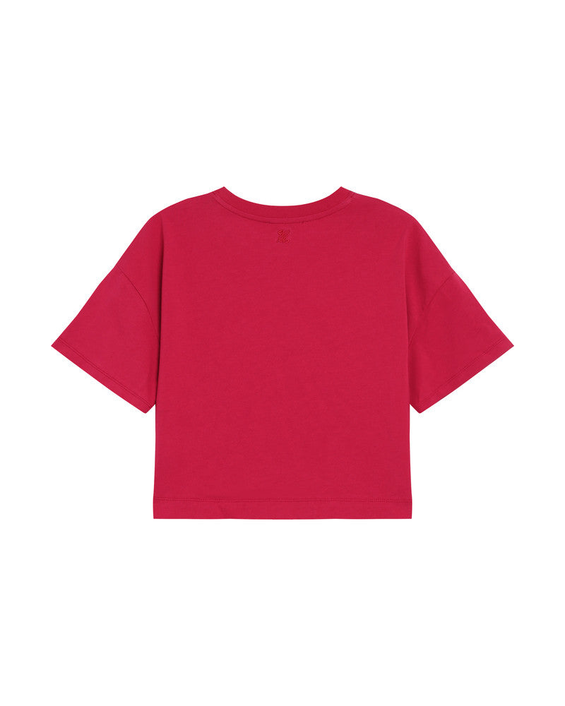 GRACE & MILA | RODIN T-SHIRT - CERISE