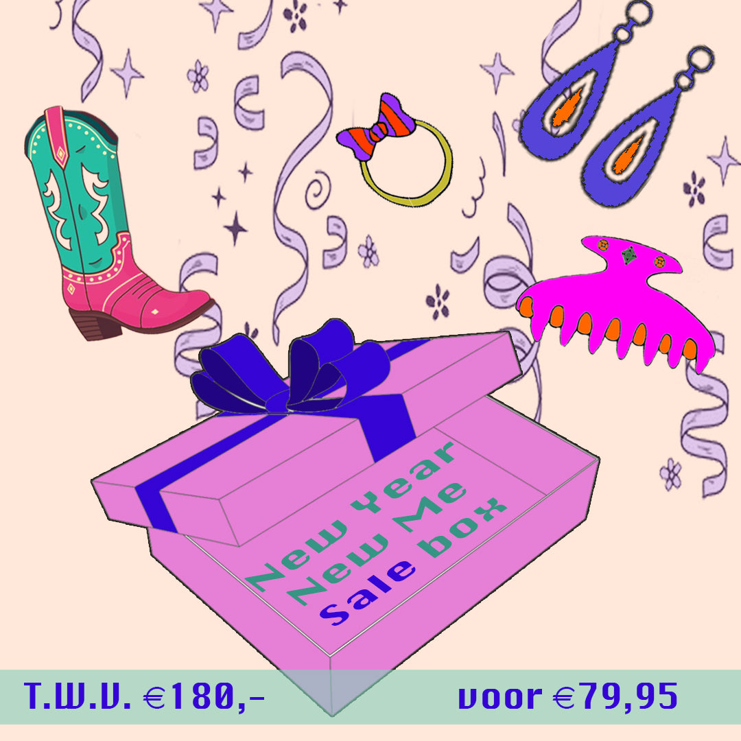 SALE BOX ACCESSOIRES | NEW YEAR, NEW ME - T.W.V. €180,-