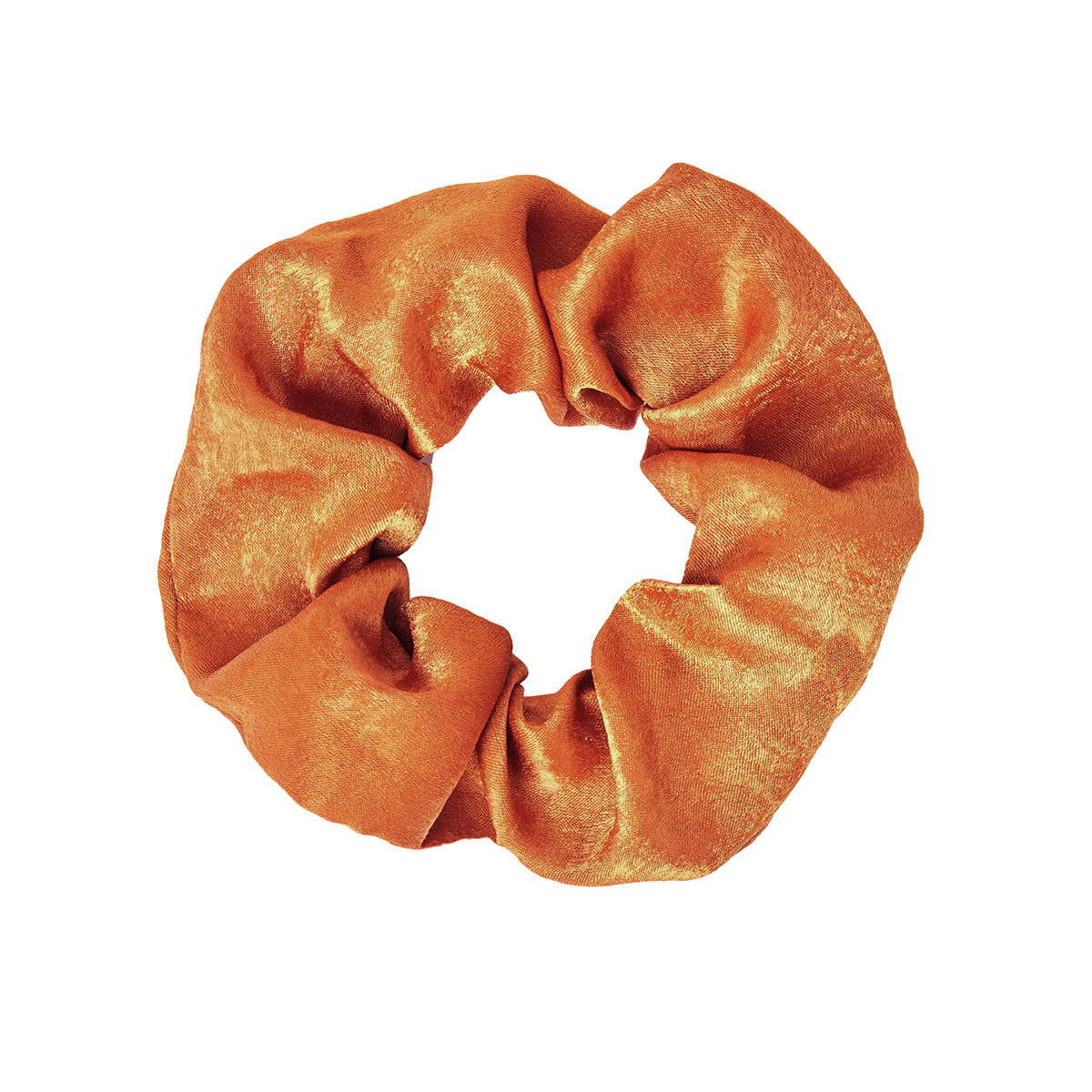 SCRUNCHIE | FAKE SILK - ORANJE