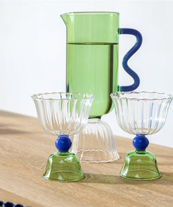 &k | CARAFE TULIP - GREEN