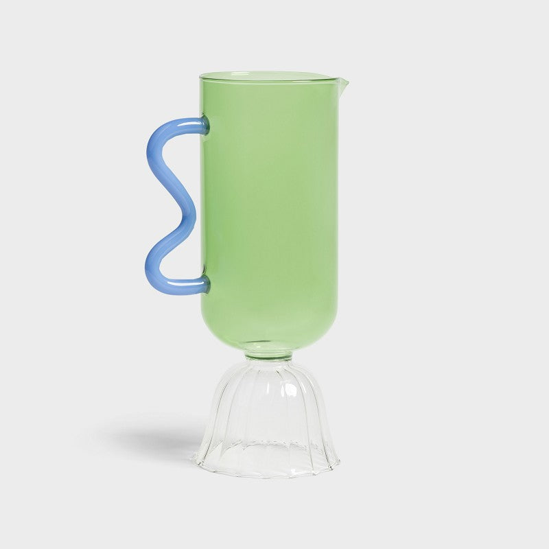 &k | CARAFE TULIP - GREEN