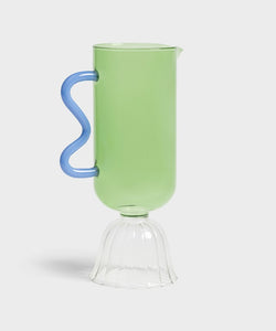 &k | CARAFE TULIP - GREEN